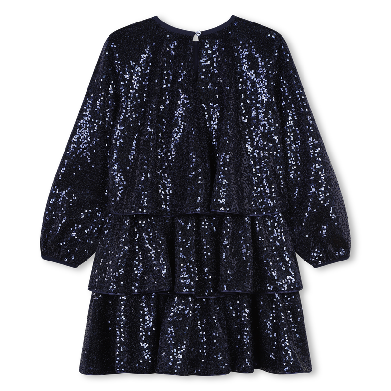 Robe volantée ornée de sequins BILLIEBLUSH 
                        FILLE