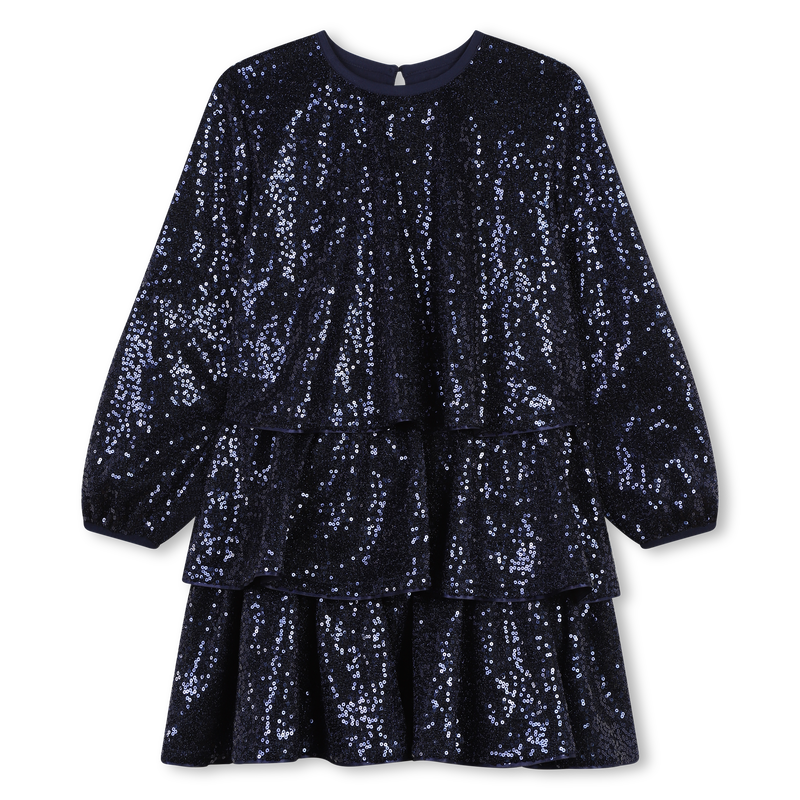 Robe volantée ornée de sequins BILLIEBLUSH 
                        FILLE