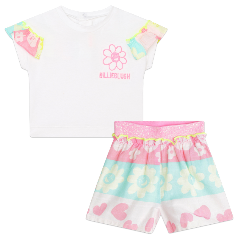 Ensemble T-shirt et short BILLIEBLUSH 
                        FILLE