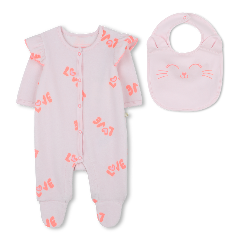 Ensemble pyjama et bavoir BILLIEBLUSH 
                    FILLE
