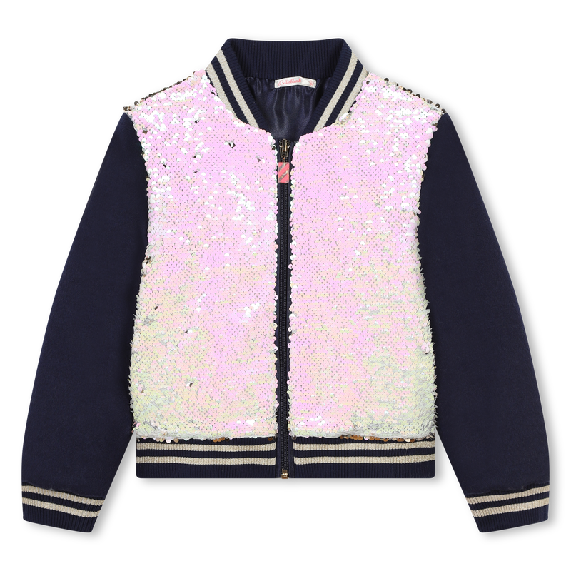 Blouson orn&eacute; de sequins r&eacute;versible BILLIEBLUSH 
                        FILLE