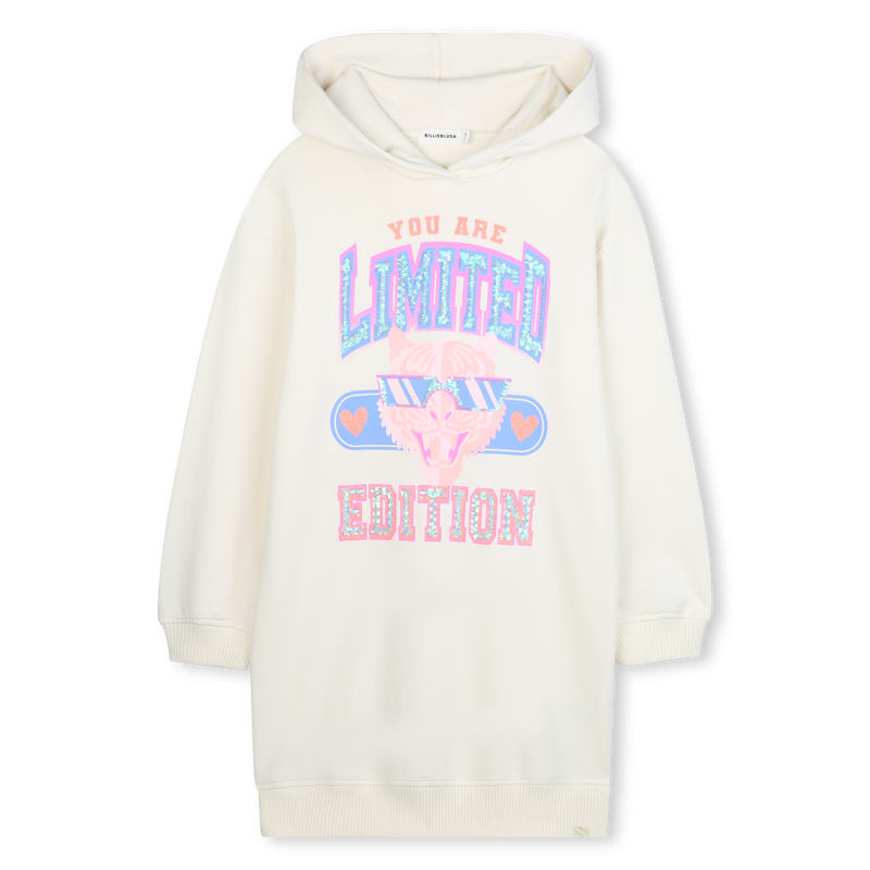 Robe en molleton &agrave; capuche BILLIEBLUSH 
                        FILLE