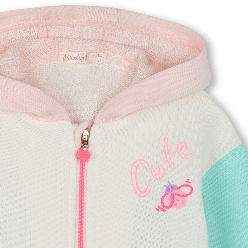 Cardigan molletonn&eacute; &agrave; capuche BILLIEBLUSH 
                        FILLE