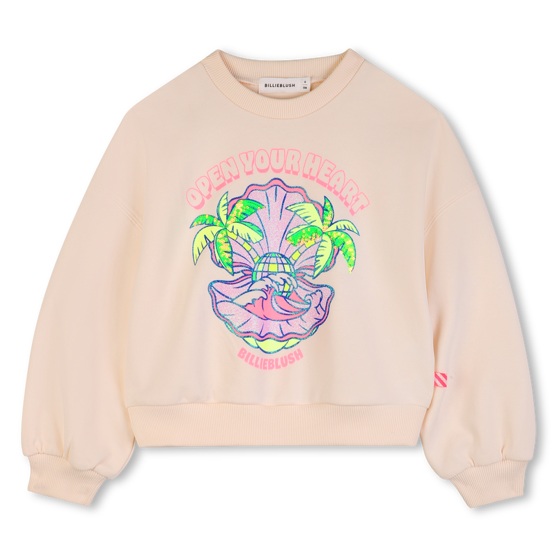 SWEAT EN MOLLETON BILLIEBLUSH 
                        FILLE
