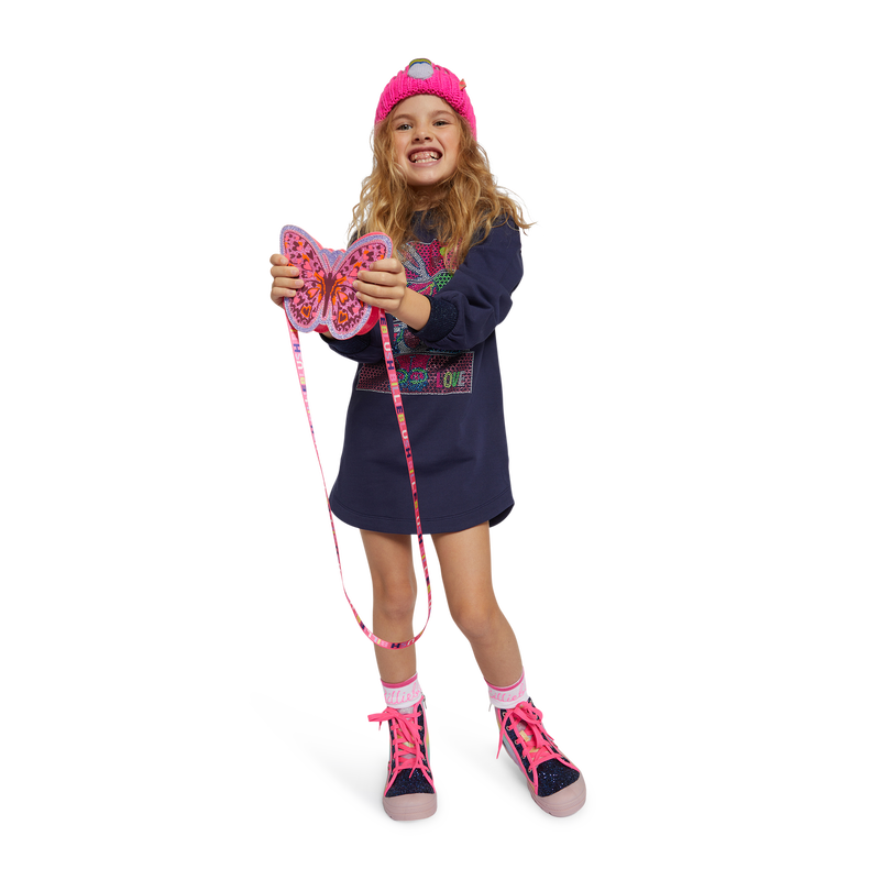 Robe molletonnée strassée BILLIEBLUSH 
                        FILLE