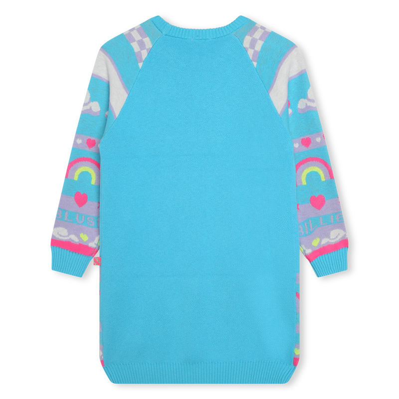 Robe pull jacquard ornée de sequins BILLIEBLUSH 
                        FILLE