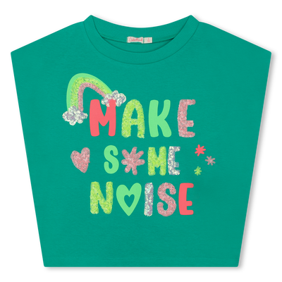 T-shirt ample &agrave; message BILLIEBLUSH FILLE