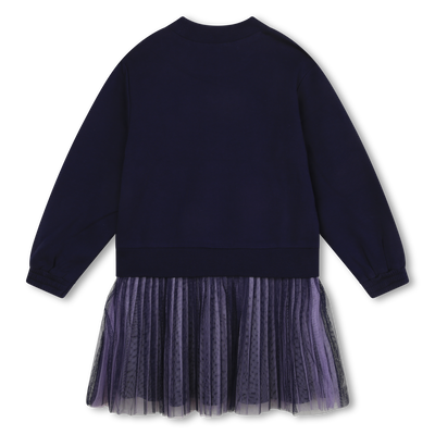 Robe bimatière ornée de sequins BILLIEBLUSH FILLE