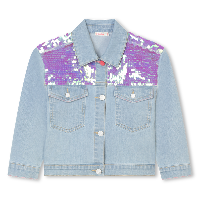 Veste en jean et barrette BILLIEBLUSH 
                        FILLE