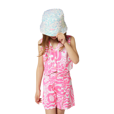 Short imprim&eacute; en viscose BILLIEBLUSH FILLE